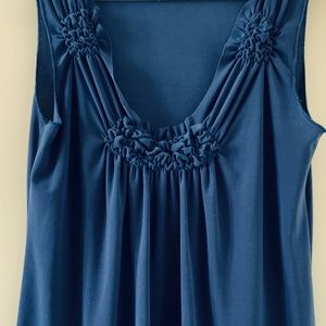 Front Pleated Blouse